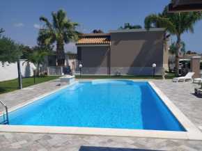 Air-conditioned villa with swimming pool 900 meters from the sea Mazara Del Vallo